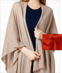 CASHMERE-BLEND 'LUCIA' TRAVEL DUSTER - COZY ESSENTIAL!: Maine Gray