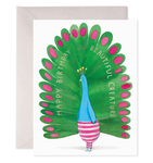 Peacock Birthday | Brithday Greeting Card