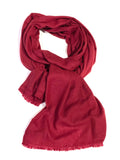 Gigi Cashmere Scarf Burgundy