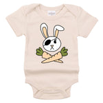 Bunny Pirate Carrot Organic Cotton Easter Baby Toddler Shirt