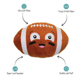 PetShop by Fringe Studio I Wanna Be A Baller Plush Dog Toy