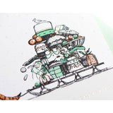 Merry Little Christmas Fox Card