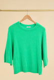 3/4 SLEEVE RAGLAN ALPACA SWEATER nais Paris