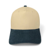 Two Tone Corduroy Hat - Customizable