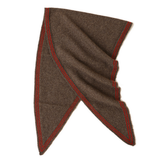 Lightweight Knit Wrap – Soft Triangle Neck Scarf