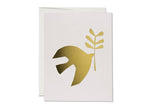 Peace Dove holiday greeting card
