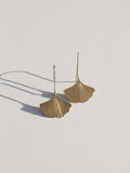 Ginkgo Leaf Earrings