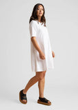 Good Tee Dress - White