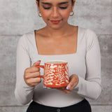 Danica Studio Entwine Imprint Stoneware Mugs 12 oz