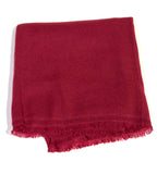 Gigi Cashmere Scarf Burgundy