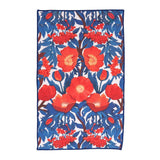 ICELANDIC POPPIES blu Kitchen Tea Towel