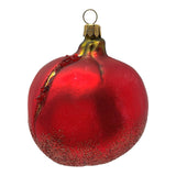 Pomegranate FULL Fruit Polish Glass Christmas Tree Ornaments