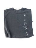 Birds On Branch Maisie Heavyweight Muscle Tee