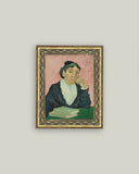 Portrait of Madame Framed Antique Art