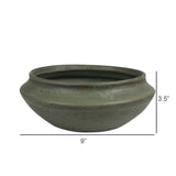 Pot, Ceramic, Green - Low