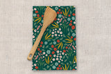 Dancing Blooms Tea Towel