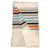 Brilliant Stripes Lightweight Pure Cotton Scarf