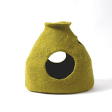 Purr - a - Boo Wool Pet Cave