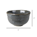 Beckman Bowl, Ceramic - Sm: Ceramic / Grey