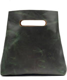 Minimalist Handmade Handbag | Full Grain Leather Grocery Bag