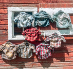 Kids bleached flannels- kid