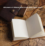 Mini Leather Journal | Handmade Vintage Travel Notebook