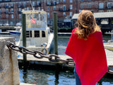 ROMA PONCHO - CASHMERE BLEND