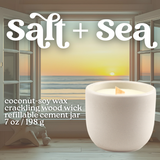 SALT + SEA CANDLE (Refillable)
