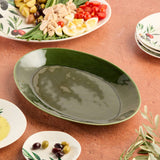 Verde Oval Platter 16in x 12in Pairs with Olivia