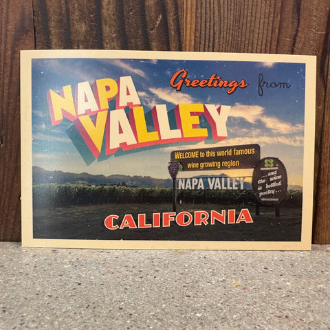 Napa Valley Postcard