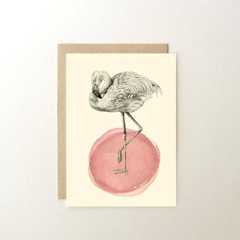 Flamingo Postcards with envelopes/Postcards with envelopes