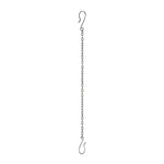 Metal Chain Simple 12 in - Natural