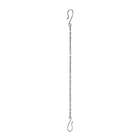 Metal Chain Simple 12 in - Natural