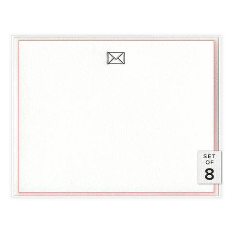 Snail Mail Notecards - social stationery (Boxed Set of Eight)