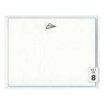 Paper Airplane Notecards- social stationery (Boxed Set of Eight)