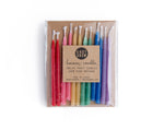 Colorful Beeswax Birthday Candles