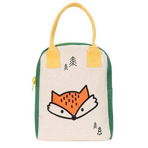 Big Zipper Lunch Bag - Foxy