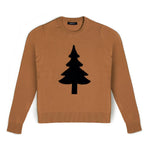 Christmas Tree Sweater Saffron - small