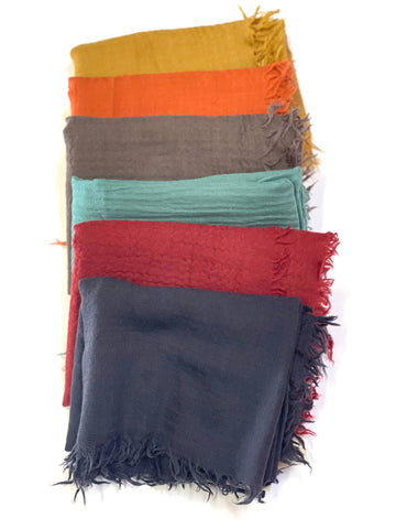 Bjorn Wool Scarf/Wrap (Multiple Colors Inside)