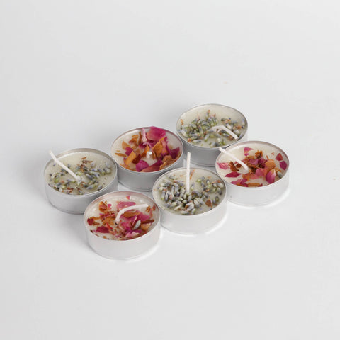 Natural Soy Wax Tealight ( 6 pcs )