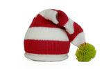 Baby Stocking Santa Hat In Red and White
