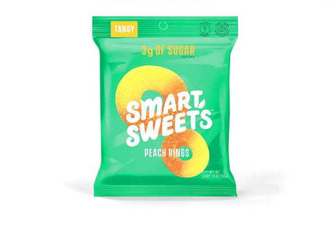 SmartSweets Peach Gummy Rings