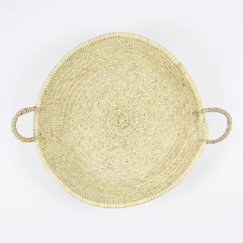Moroccan Straw Woven Plate