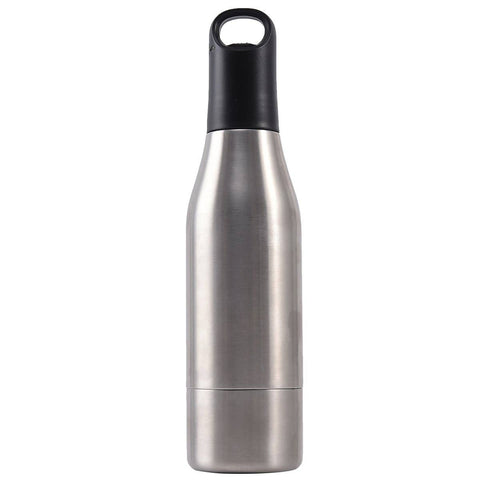 Stainless Bottle Cooler: Silver