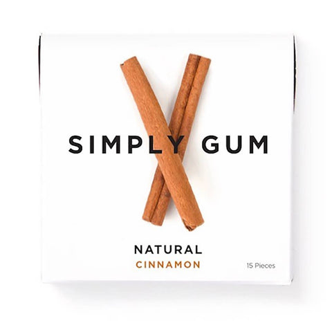 Simply Gum - Cinnamon Natural Chewing Gum