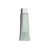 Davids travel size premium toothpaste  /  peppermint