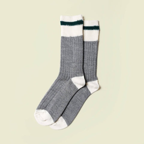 Mountain Socks - Hunter Stripe