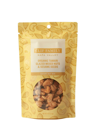 Organic Tamari Glazed Mixed Nuts & Toasted Sesame Seeds
