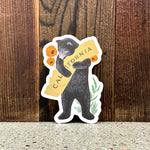 California Bear Hug Sticker