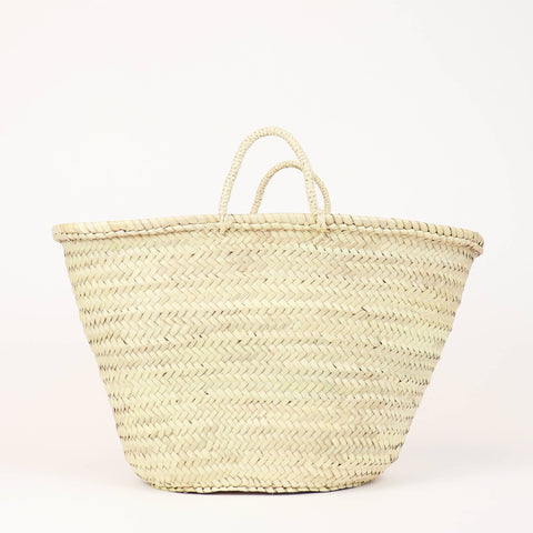 Largest - Straw Bag - Miami French Market Basket